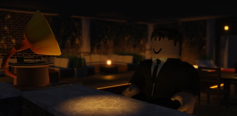 Handsome and confident.